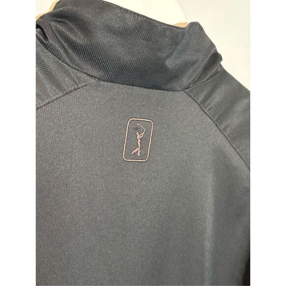 PGA Tour golf wind and water resistant jacket - black - M - Picture 8 of 8